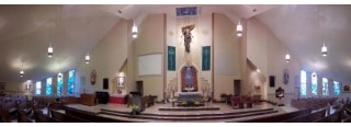 Holy Martyrs inside Church Panorama
